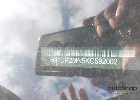 2019 Nissan Pathfinder Platinum from USA, damaged, VIN 5N1DR2MN5KC592002